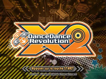 Dance Dance Revolution X2 screen shot title